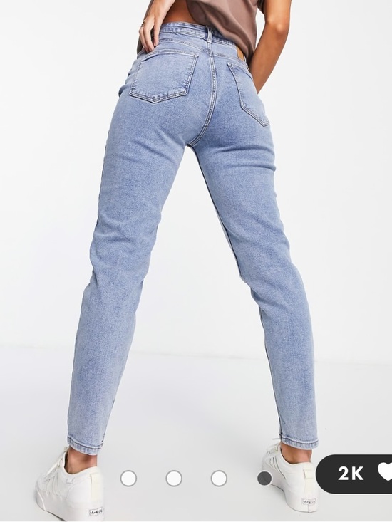 New Look Denim - High-Rise Strigid Mom Jeans